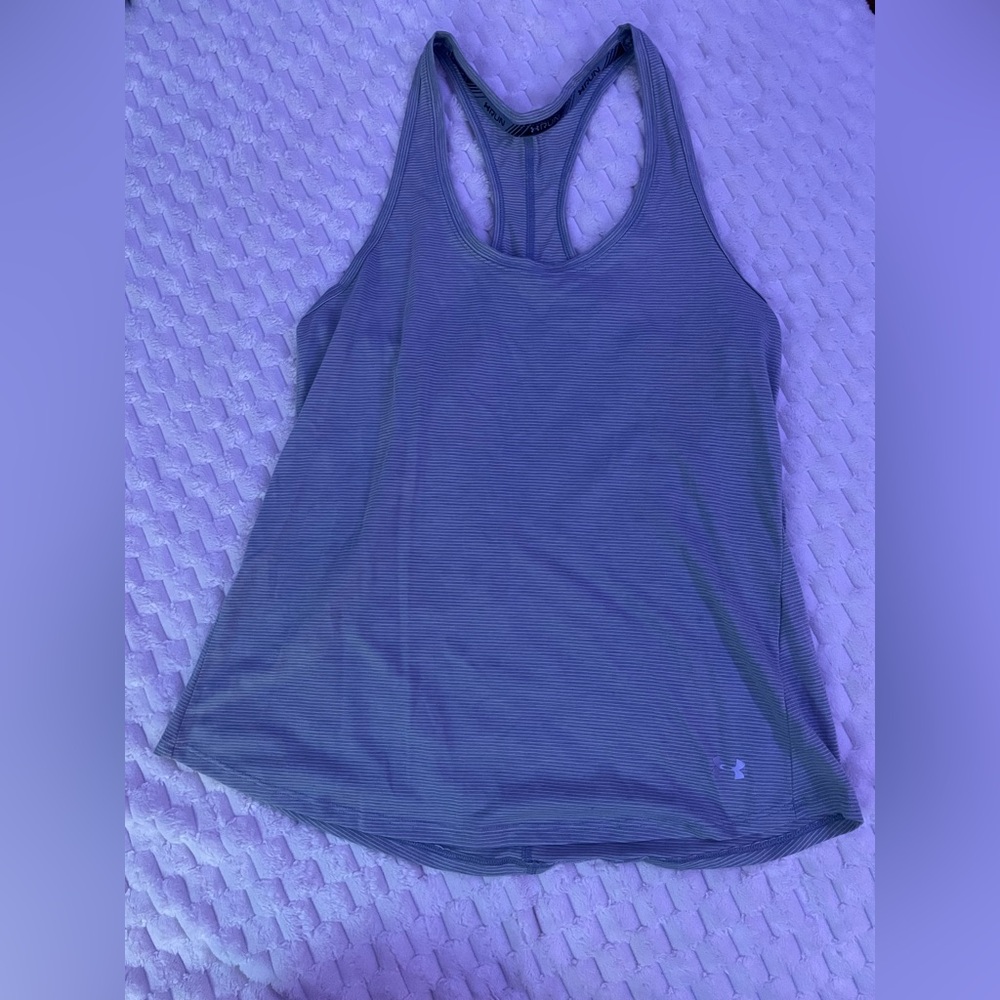 Under Armour Gray Racerback Tank Top